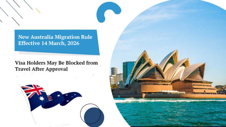 New Australia Migration Rule 2026